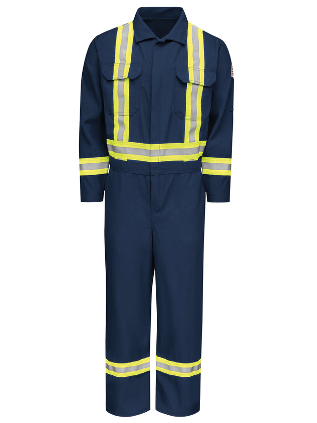 Bulwark® Men's Midweight Nomex FR Premium Coverall with CSA Compliant Reflective Trim / CNBCNV