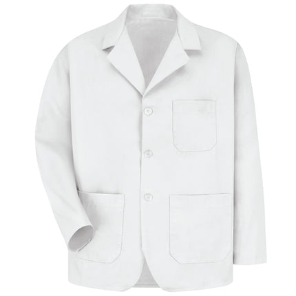 Red Kap® Men's Lapel Counter Coat / KP10WH