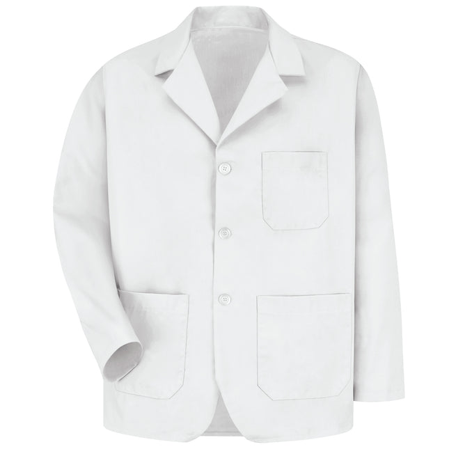 Red Kap® Men's Lapel Counter Coat / KP10WH