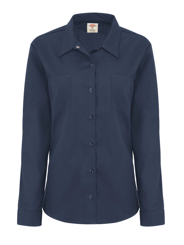 Dickies® Women's Long-Sleeve Industrial Work Shirt / L5350N