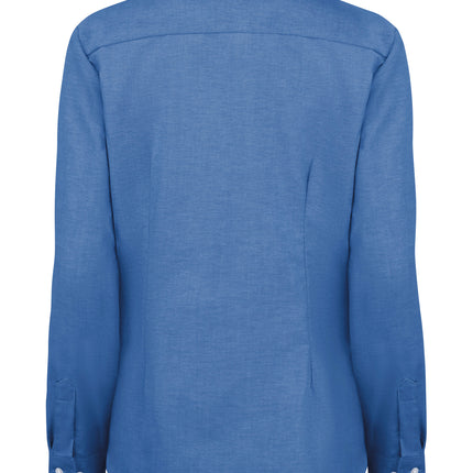 Dickies® Women's Long-Sleeve Stretch Oxford Shirt / L254FB