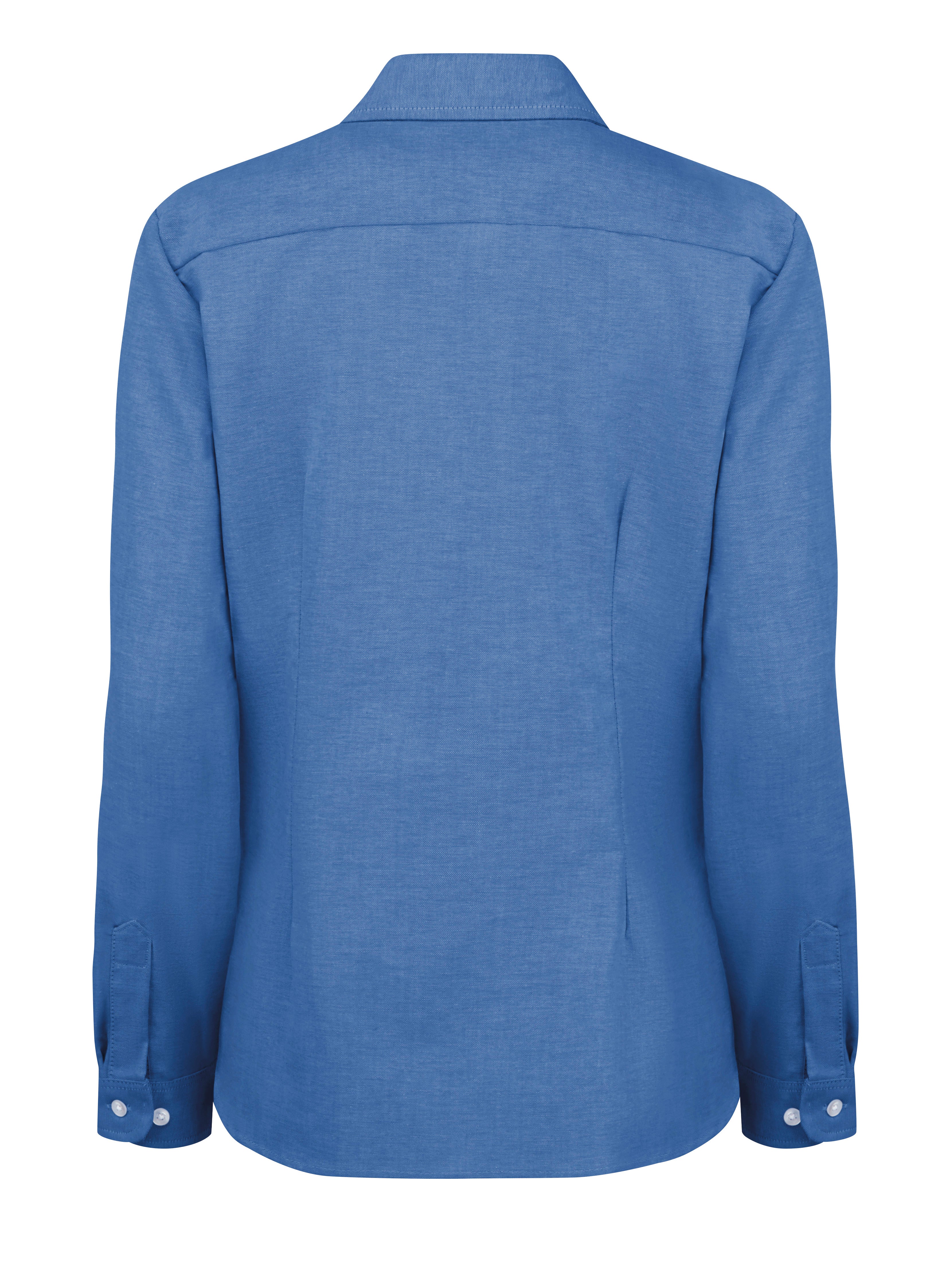 Dickies® Women's Long-Sleeve Stretch Oxford Shirt / L254FB