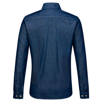 Dickies® Women's Denim Long Sleeve Work Shirt / FL30RB