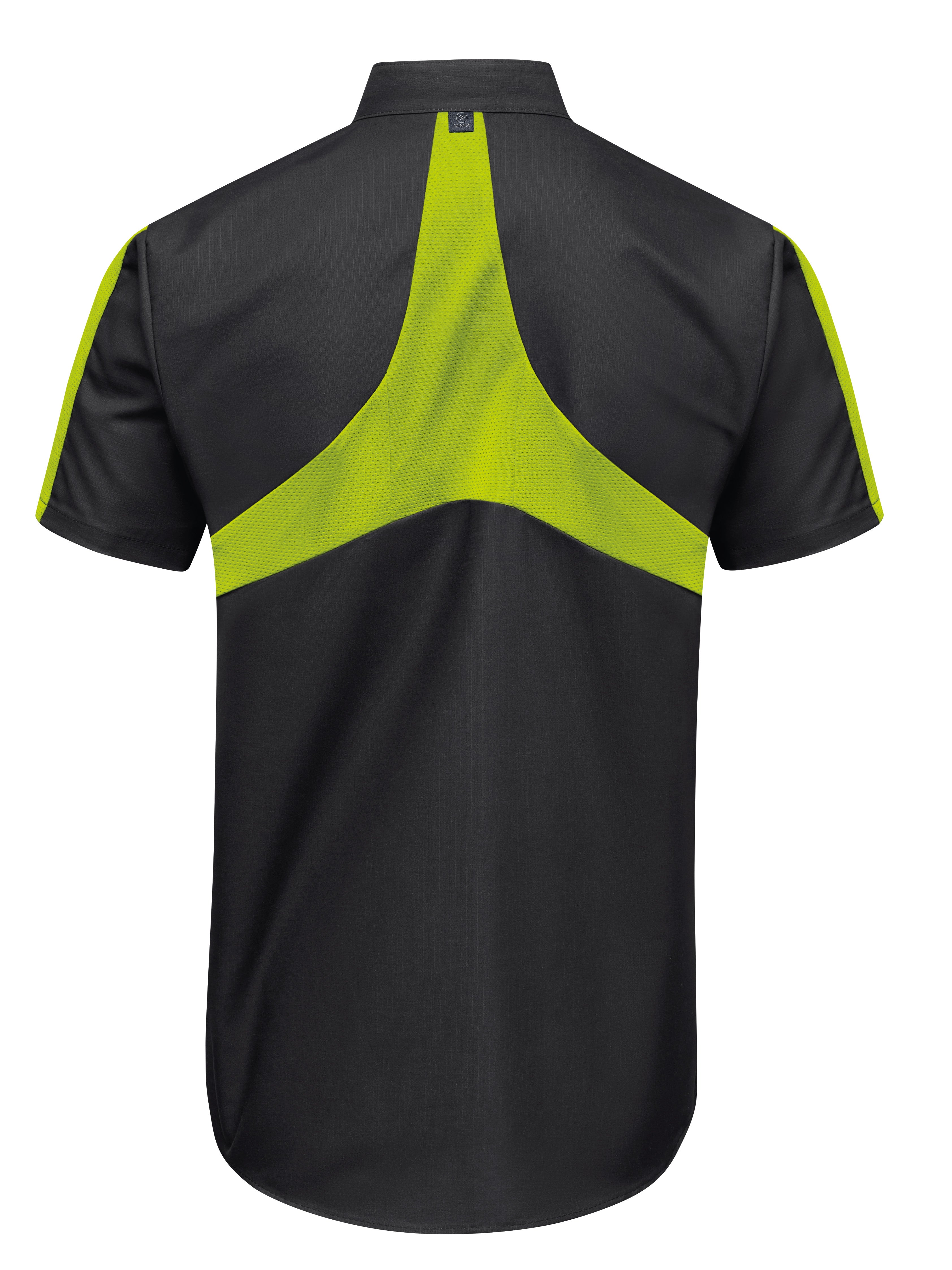 Red Kap® Men's Short Sleeve Two Tone Pro+ Work Shirt with OilBlok and MIMIX® / SX46BY