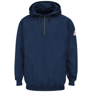 Bulwark® Men's Fleece FR Pullover Hooded Sweatshirt / SEH8NV