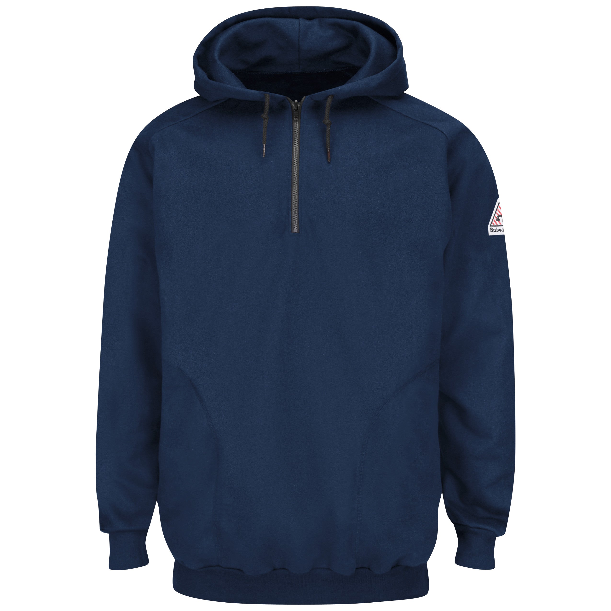 Bulwark® Men's Fleece FR Pullover Hooded Sweatshirt / SEH8NV