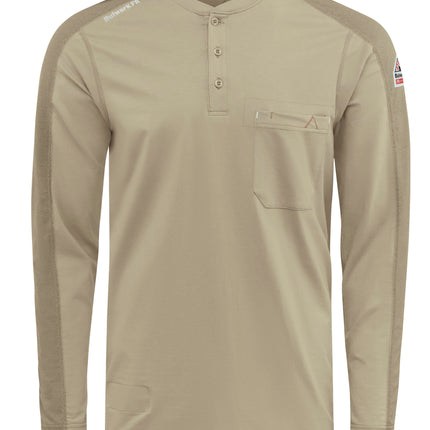 Bulwark® Men's Flex Knit Henley / STL2KH