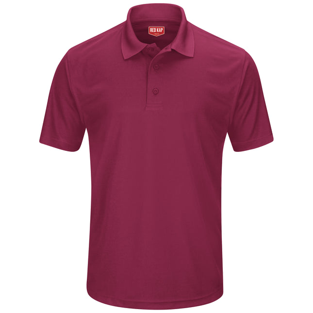 Red Kap® Men's Short Sleeve Performance Knit® Pocketless Core Polo / SK96BU