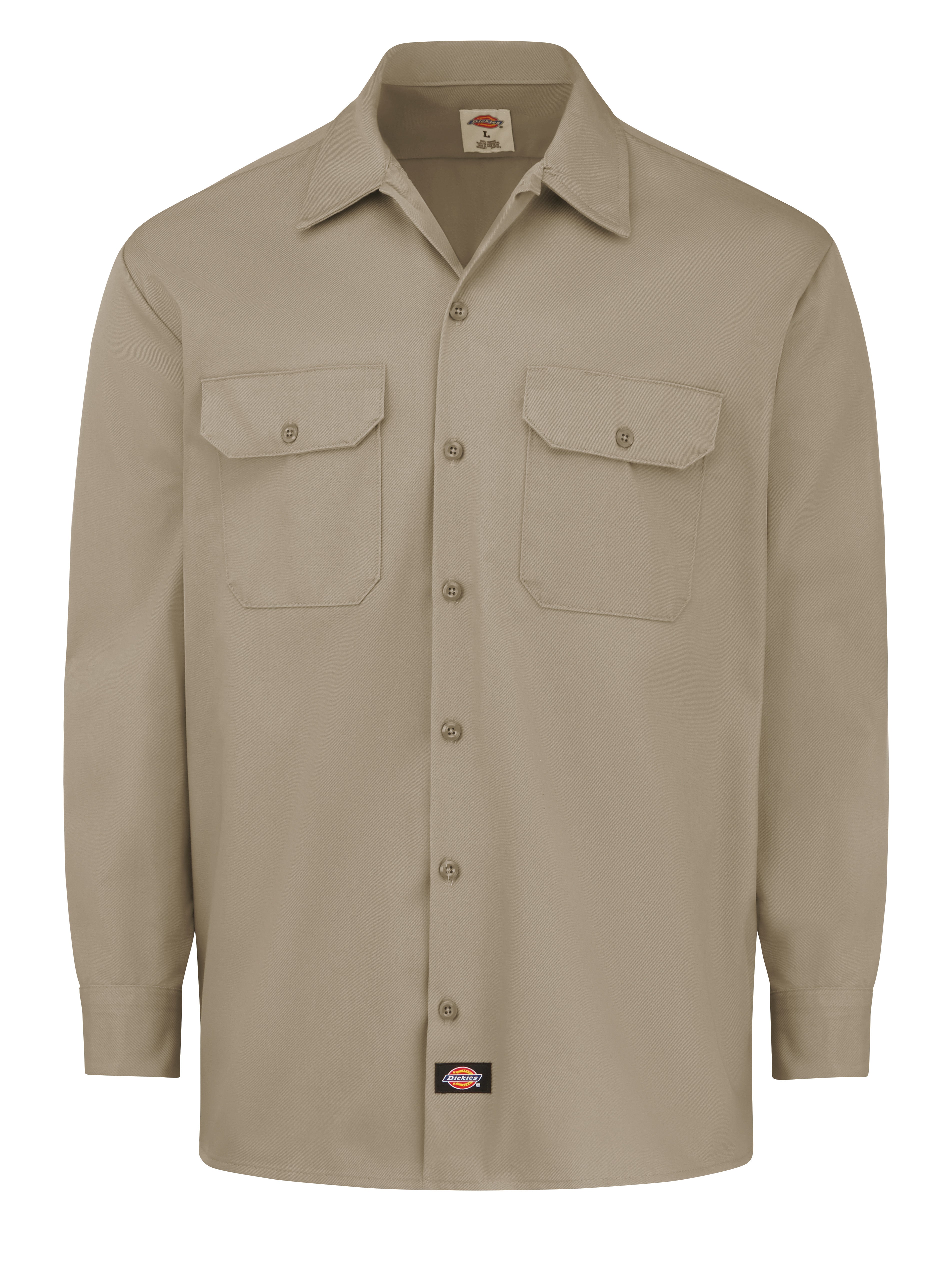 Dickies® Men's Industrial Heavyweight Twill Long-Sleeve Shirt / 5549KH