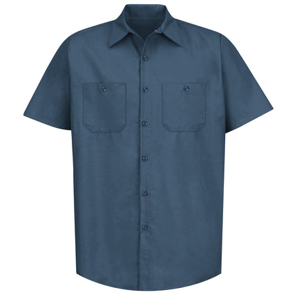 Red Kap® Men's Short Sleeve Industrial Work Shirt / SP24DB