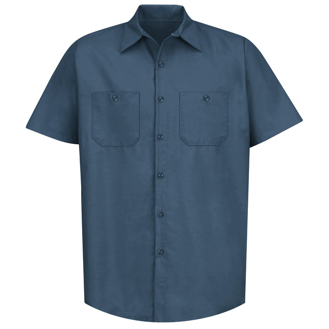 Red Kap® Men's Short Sleeve Industrial Work Shirt / SP24DB