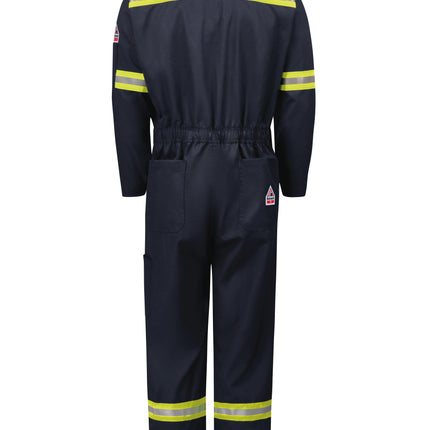 Bulwark® iQ Series Men's Midweight Enhanced Visibility Mobility Coverall / QC22NE