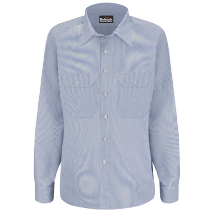 Bulwark® Women's Midweight FR Striped Uniform Shirt / SEU3WBB