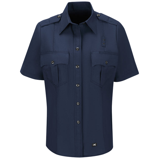 Workrite® Fire Service Women's Classic Fire Officer Shirt / FSE3NV