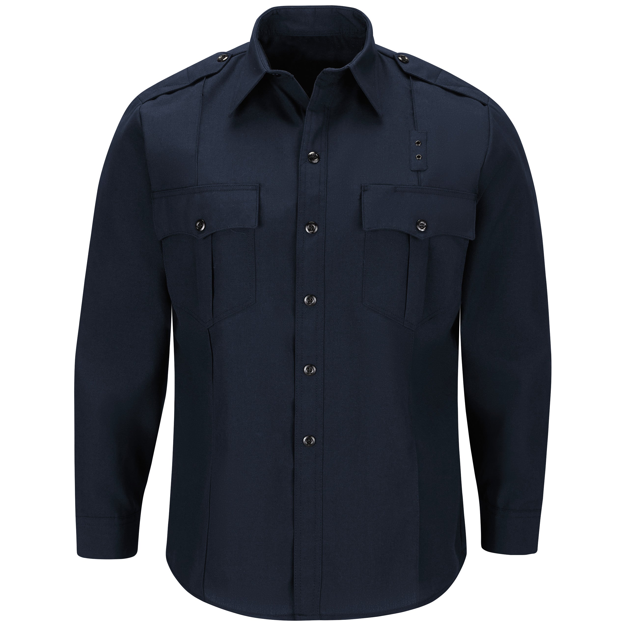 Workrite® Fire Service Men's Classic Long Sleeve Fire Officer Shirt / FSE0MN