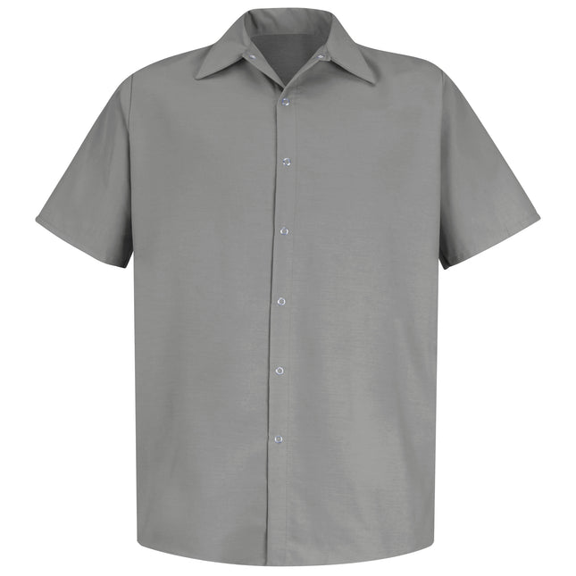 Red Kap® Men's Short Sleeve Specialized Pocketless Work Shirt / SP26LA