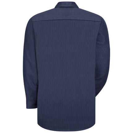 Red Kap® Men's Long Sleeve Durastripe® Work Shirt / SP14NL