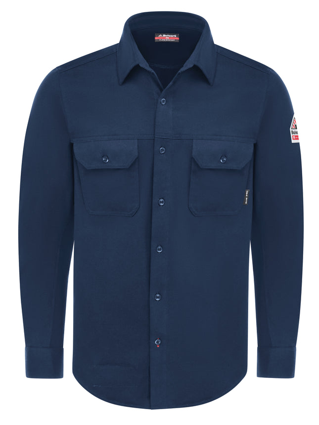 Bulwark® Bulwark FR Flex Knit Button Down Shirt / STG4NV