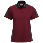 Red Kap® Women's Short Sleeve Performance Knit® Two-Tone Polo / SK53UC