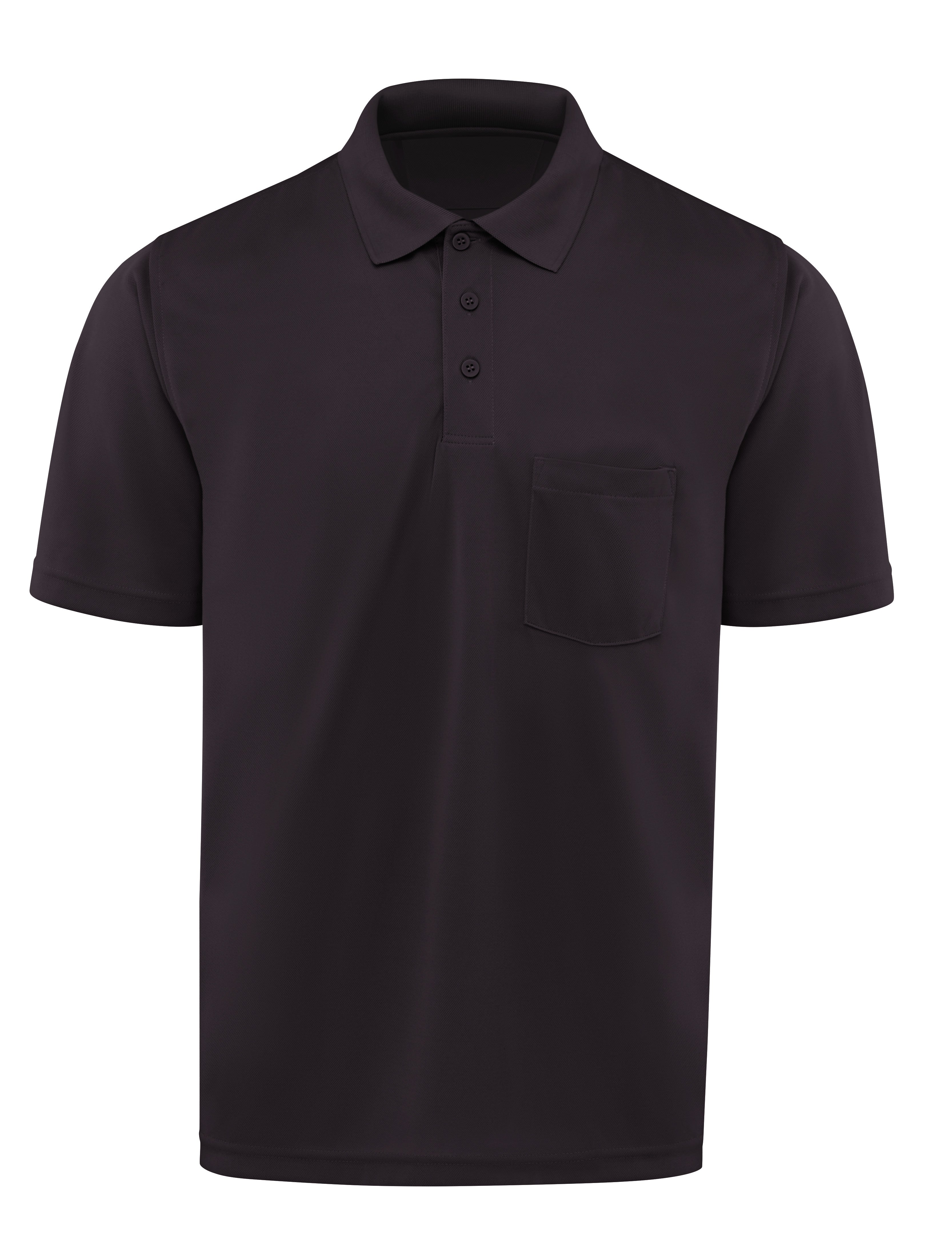 Red Kap® Men's Short Sleeve Performance Knit® Pocket Polo / SK98BK