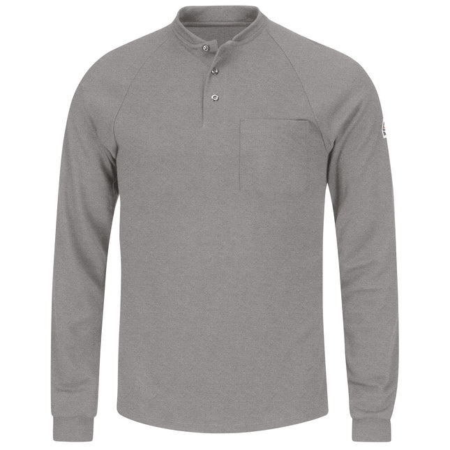 Bulwark® Men's Lightweight FR Henley / SML2GY