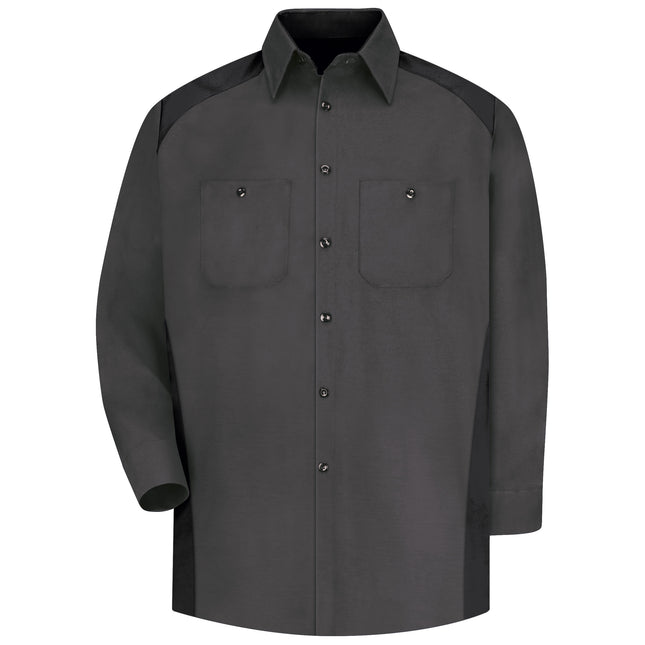 Red Kap® Men's Long Sleeve Motorsports Shirt / SP18CB