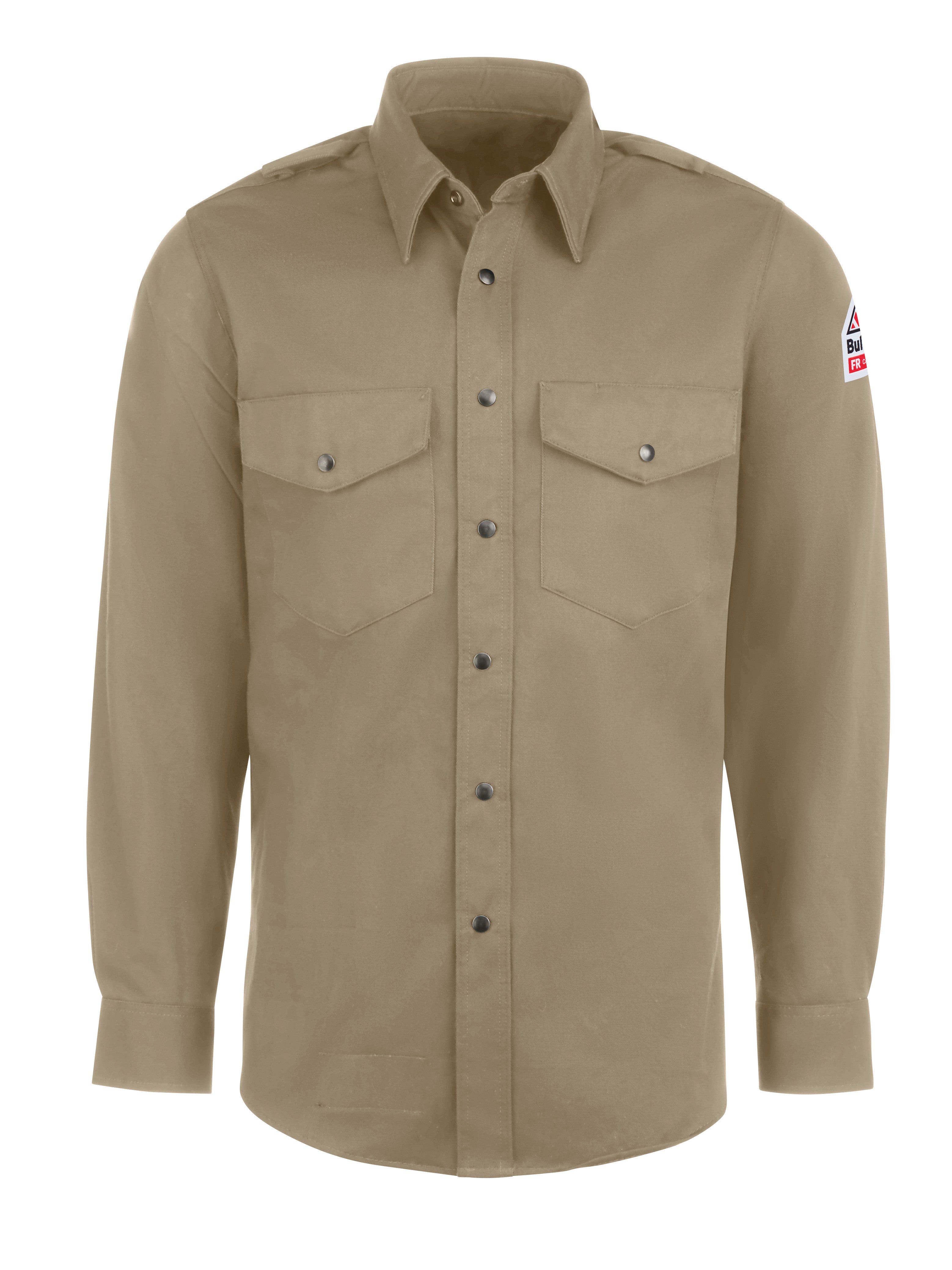 Bulwark® Men's Midweight Excel FR Snap-Front Unifrom Shirt / SES2TN