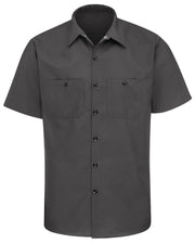 Red Kap® Men's Short Sleeve Industrial Work Shirt / SP24CH