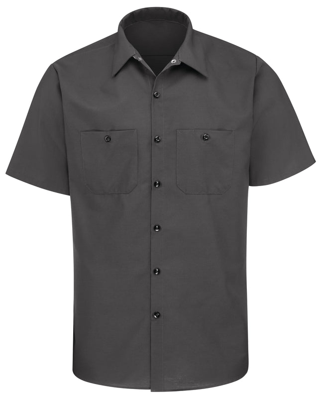 Red Kap® Men's Short Sleeve Industrial Work Shirt / SP24CH