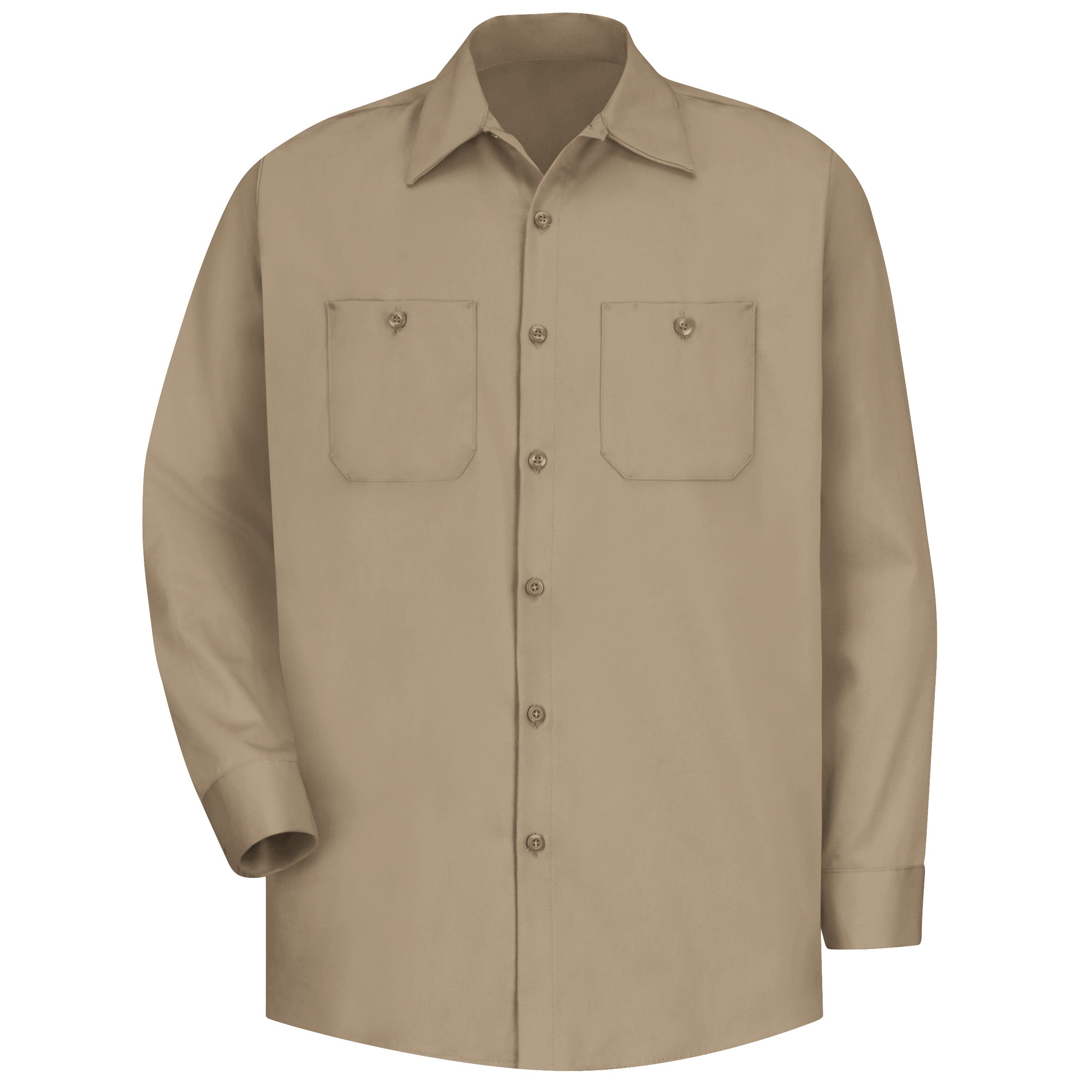 Red Kap® Men's Long Sleeve Wrinkle-Resistant Cotton Work Shirt / SC30KH