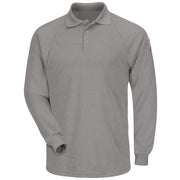 Bulwark® Men's Classic Lightweight FR Long Sleeve Polo / SMP2GY