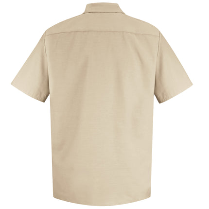 Red Kap® Men's Short Sleeve Specialized Pocketless Work Shirt / SP26LT