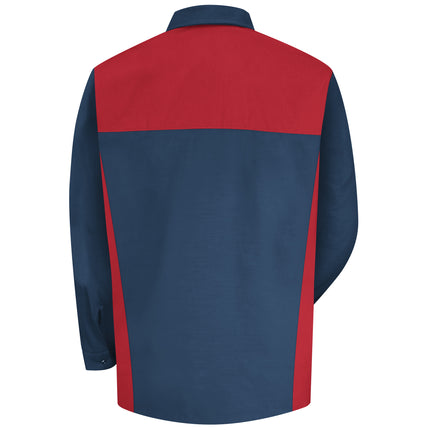 Red Kap® Men's Long Sleeve Motorsports Shirt / SP18RN