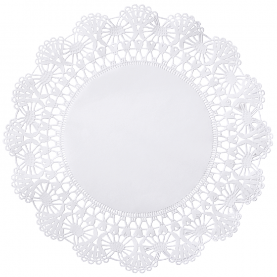 Hoffmaster Cambridge Lace Round Doilies White 6" 1000 / cs