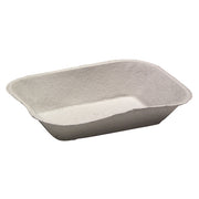 Novolex - Pactiv #300 Natural Pulpex Food Tray 9-1/8x6-7/8x1-3/4 460 / cs