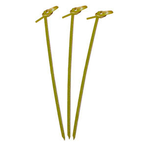 AmerCareRoyal Bamboo Knot Pick 4" 10 / 100 cs