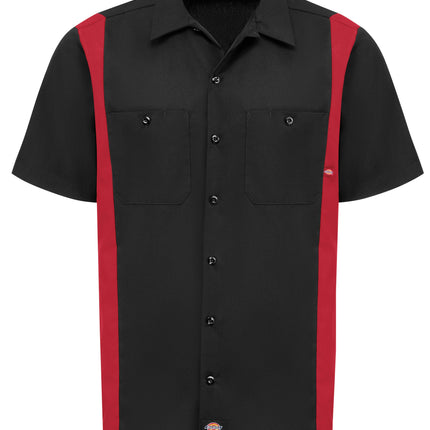 Dickies® Men's Industrial Color Block Short-Sleeve Shirt / 24BKER