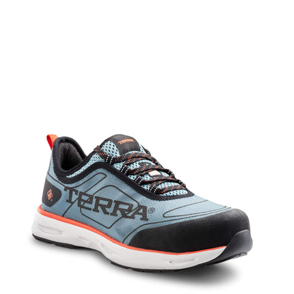 Terra® Men's Terra Lites Low Nano Composite Toe Athletic Safety Work Shoe / 4NRBFR