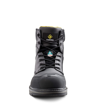 Terra® Men's Terra Patton 6" Aluminum Toe Safety Work Boot / 4NS6BK