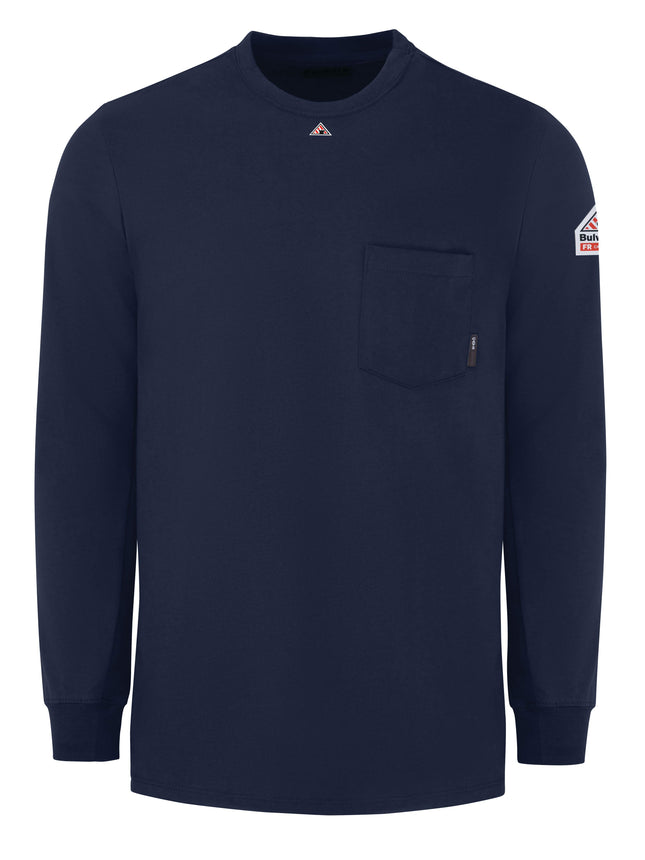 Bulwark® Men's FR Long Sleeve T-Shirt / SET2NV