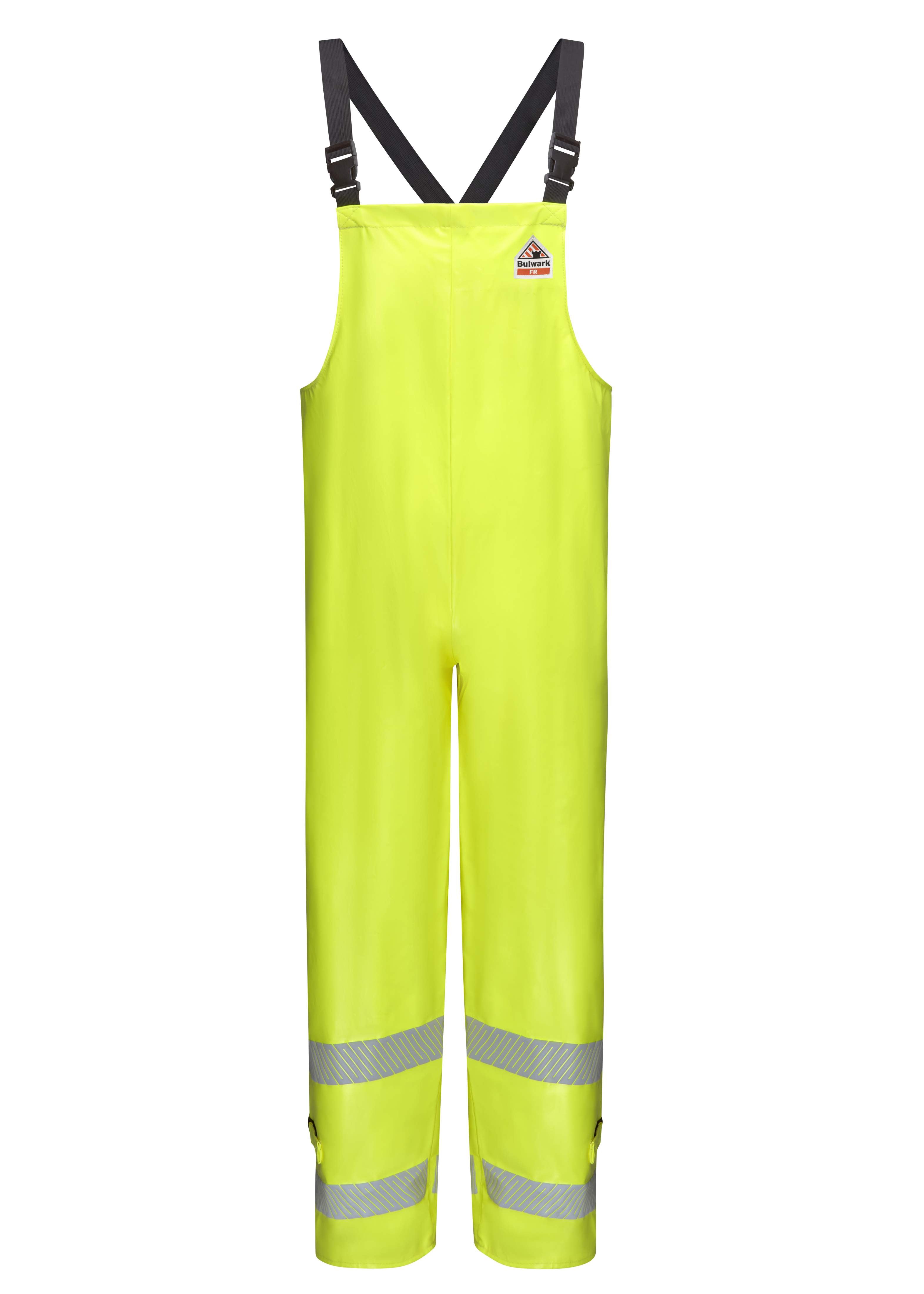 Bulwark® Men's FR Hi-Visibility Waterproof  Bib Overalls / BXN6YE