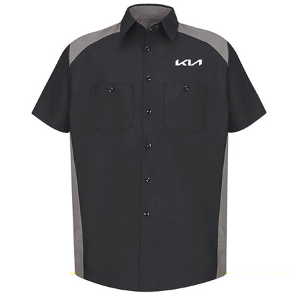 Red Kap® Men's Short Sleeve Motorsports Shirt / 1378BG