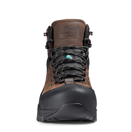 Kodiak® Men's Kodiak Quest Bound Mid Waterproof Composite Toe Hiker Safety Work Boot / 4TELDB