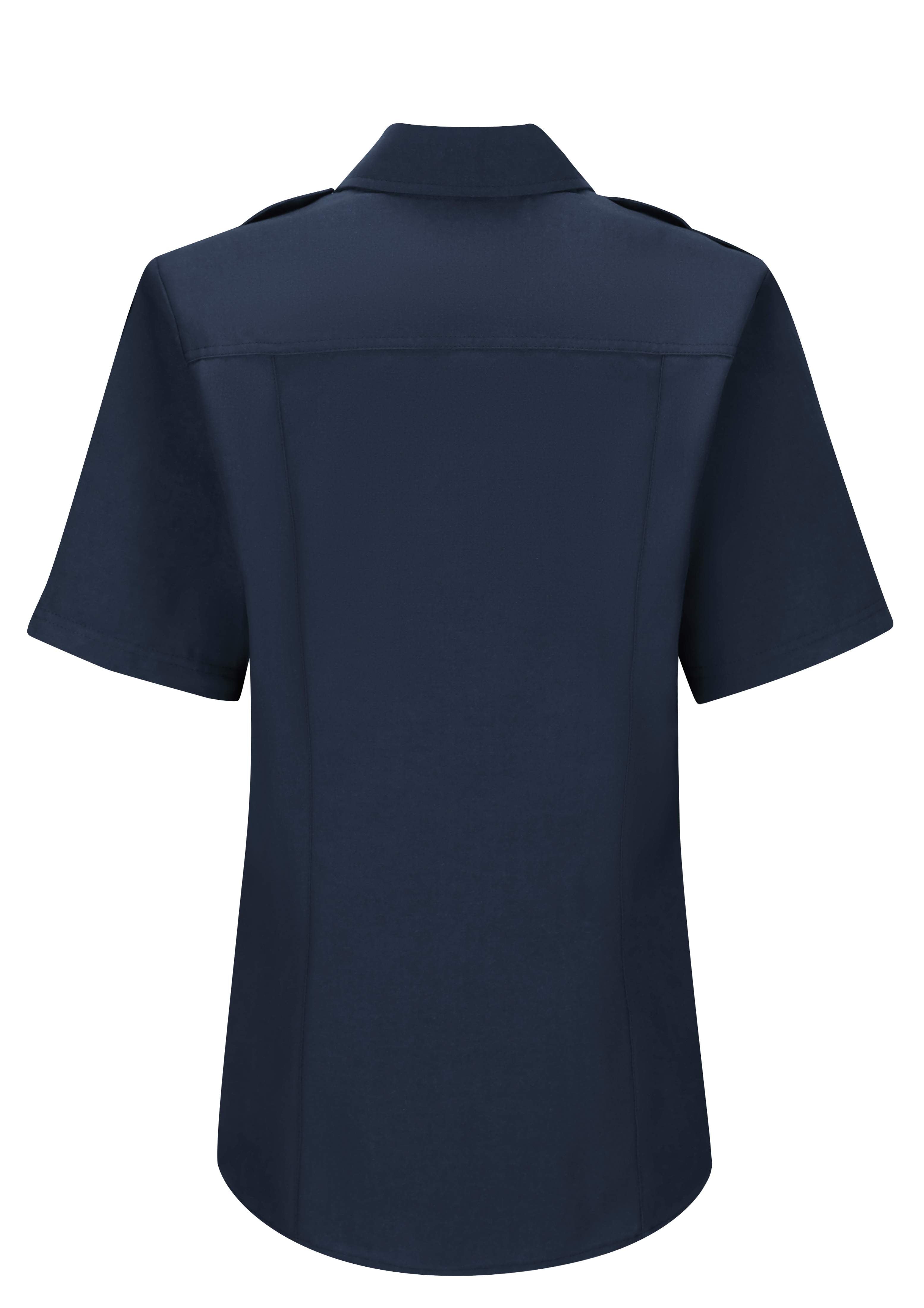 Workrite® Fire Service Women's Non-FR 100% Cotton Classic Short Sleeve Fire Chief Shirt / FCS3NV