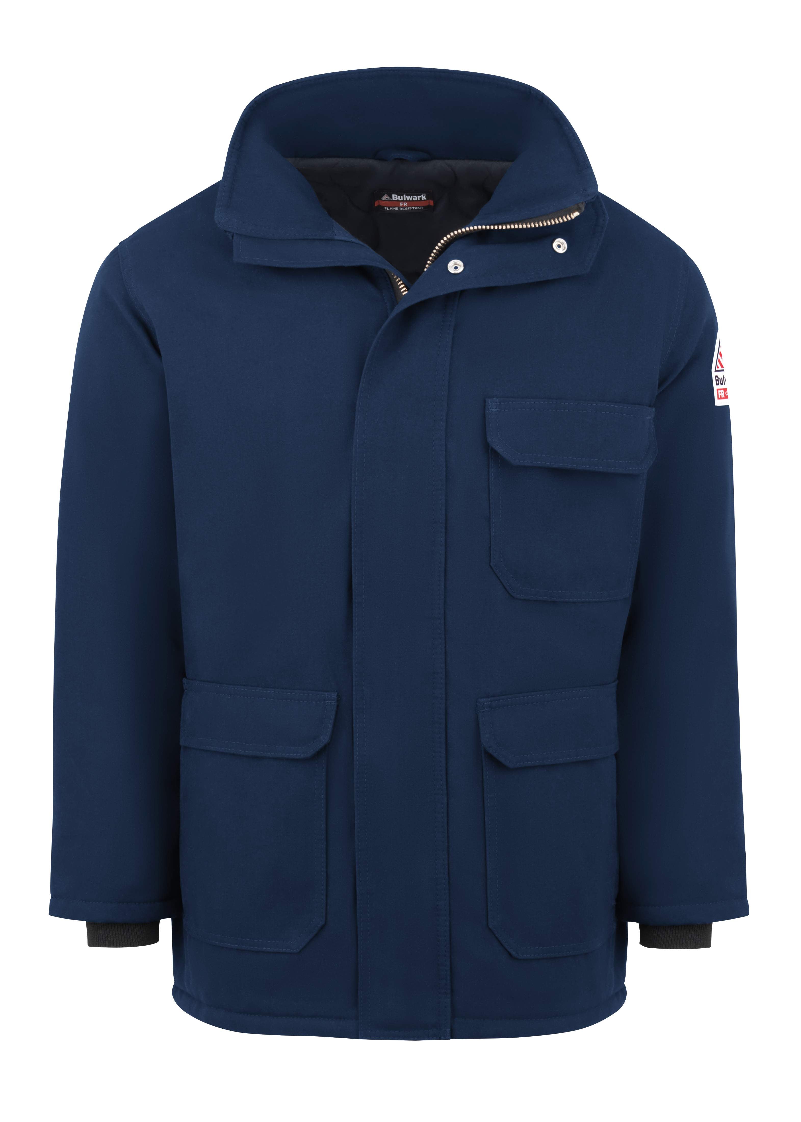 Bulwark® Men's Heavyweight Nomex FR Insulated Deluxe Parka / JNP2NV