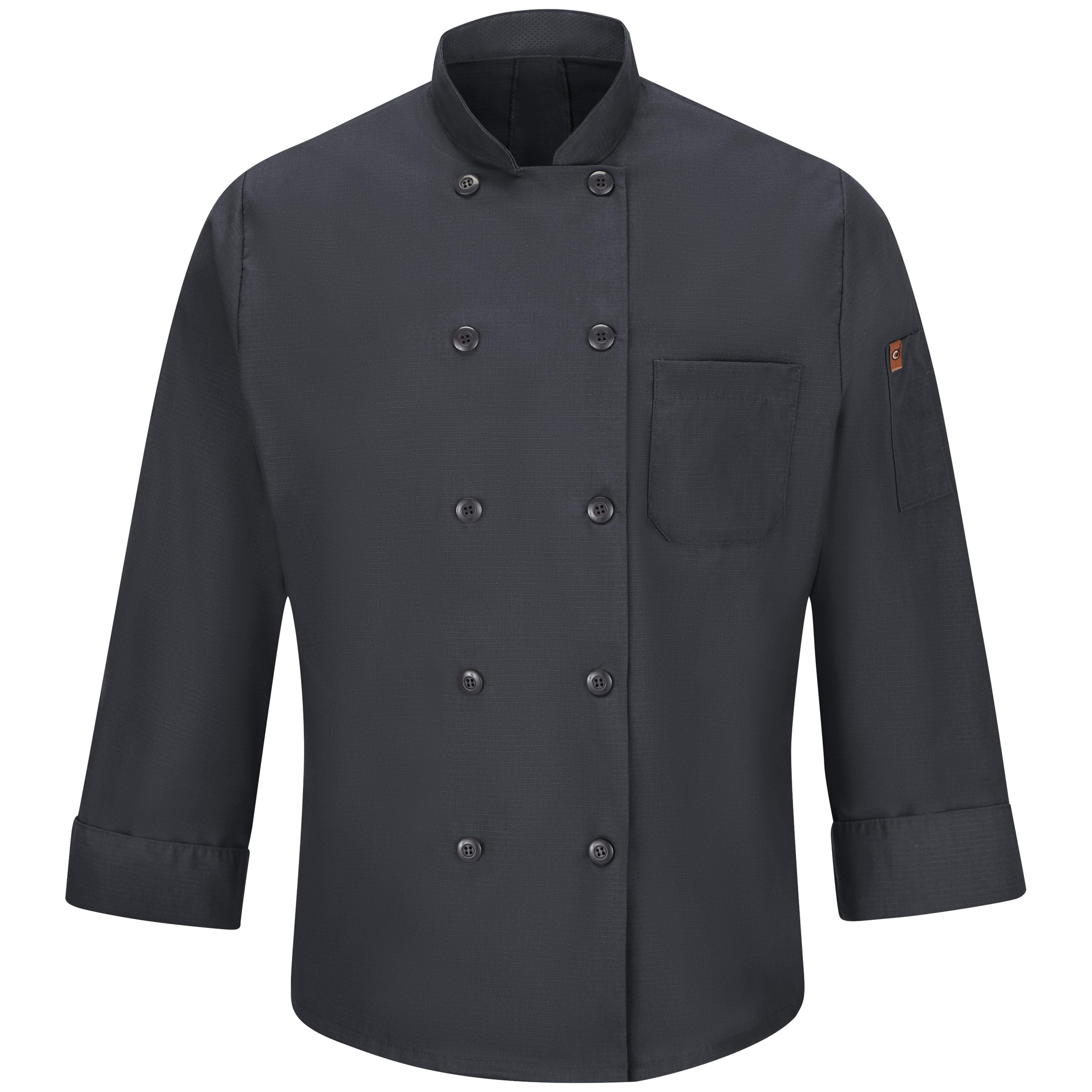 Red Kap® Men's Chef Coat with OilBlok + MIMIX® / 042XCH