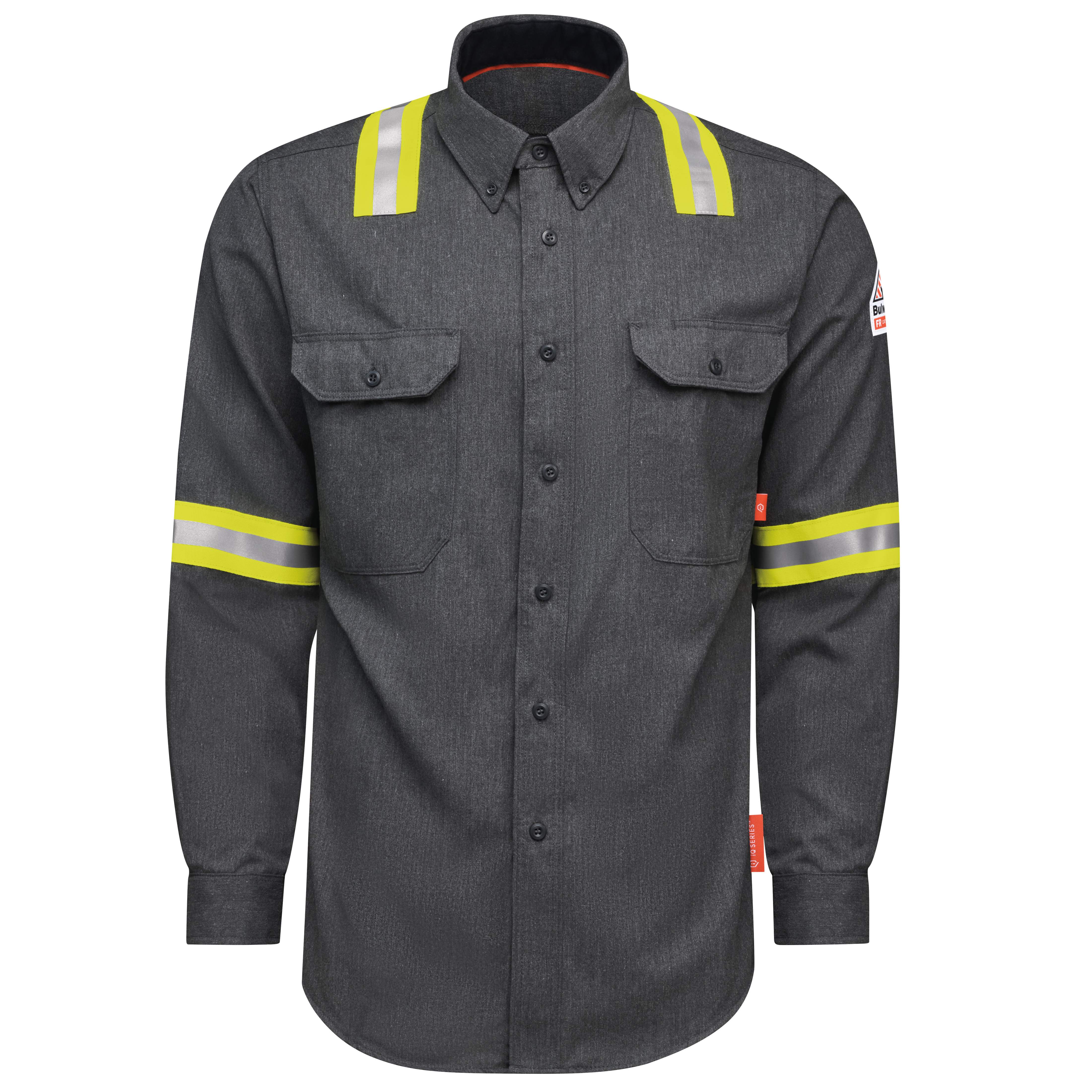 Bulwark® iQ Series Enhanced Visibility Comfort Woven Lightweight Shirt / QS50EV