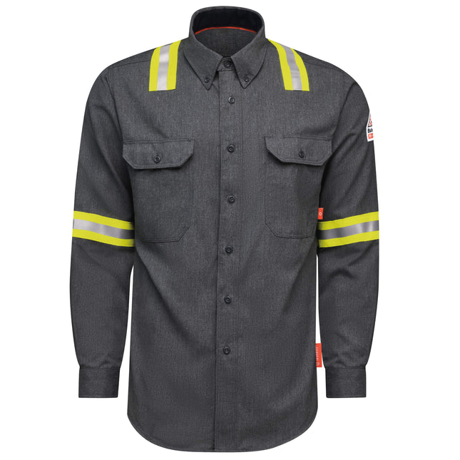 Bulwark® iQ Series Enhanced Visibility Comfort Woven Lightweight Shirt / QS50EV