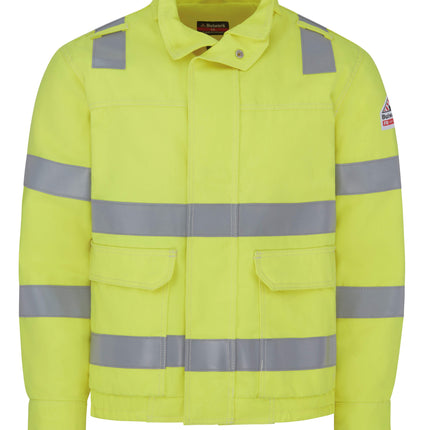 Bulwark® Hi-Visibility Lined Bomber Jacket / JMJ6HV