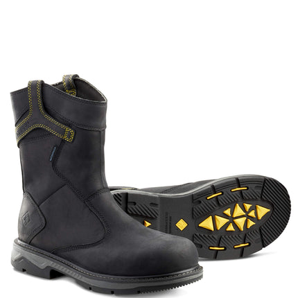 Terra® Men's Terra Patton Wellington Waterproof Aluminum Toe Pull-On Safety Work Boot / 4TCBBK